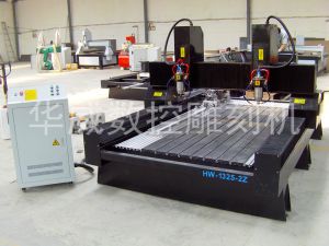 天津北辰区双头立体多功能石材雕刻机HW-1325-2Z