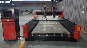 天津北辰区HW-1825双头重型浮雕石材雕刻机
